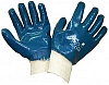 Перчатки нитрил (мажет/резинка) синие/пара