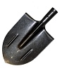 Лопата штыковая без черенка рельсовая сталь/шт.